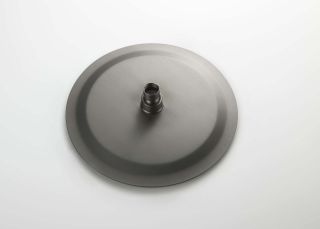 Верхний душ Aquatek AQ2073BGM 25 см шлифованный чёрный хром